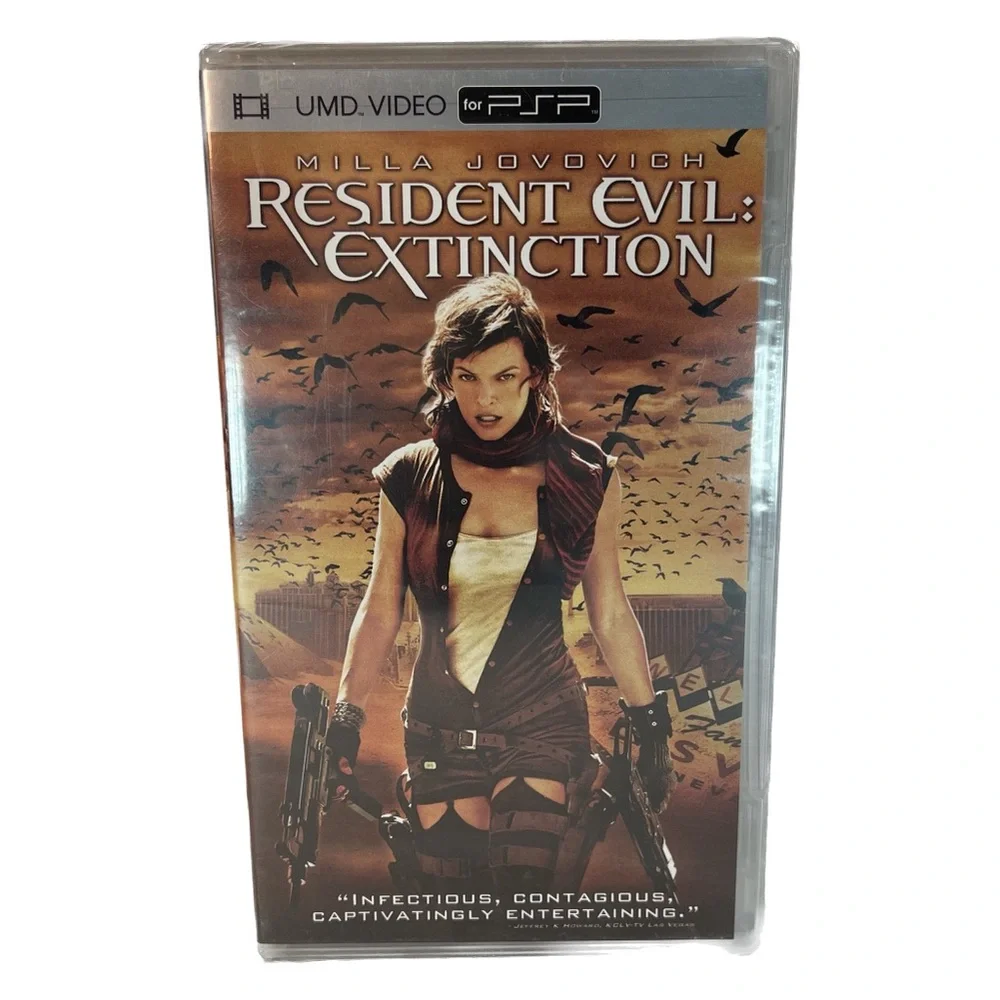 (1) SG 19086 NIP
RESIDENT EVIL | EXTINCTION RATED R | PSP VIDEO - Picture 1 of 3